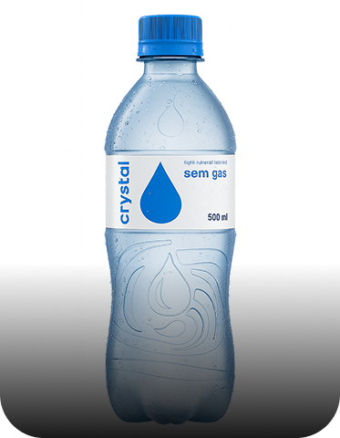 Garrafa de água mineral sem gás