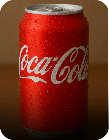 Lata de Coca-Cola