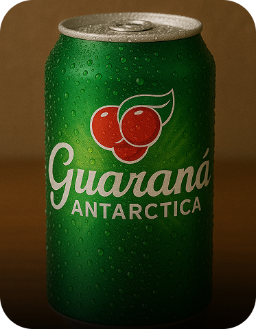 Lata de Guaraná Antarctica